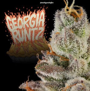 Georgia Runtz closeup