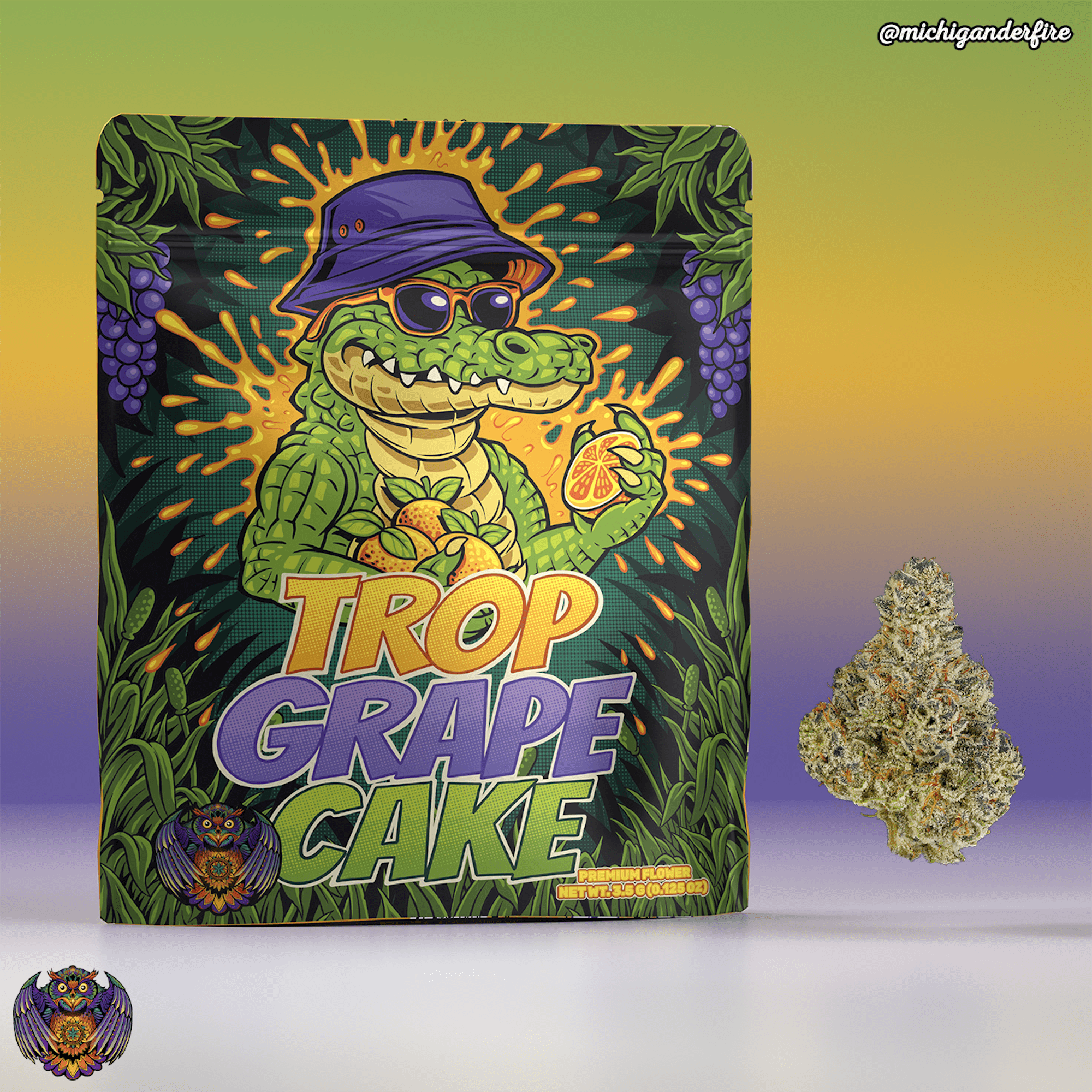 Trop Grape Cake